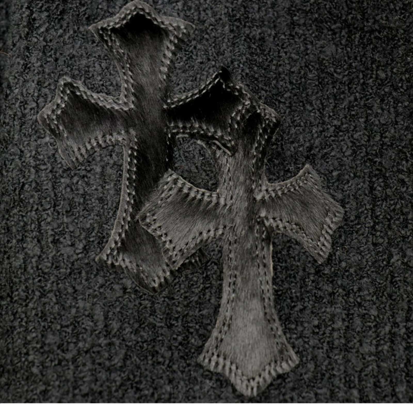 CHROME HEARTS クロムハーツ ハイネックニット ハラコセメタリー