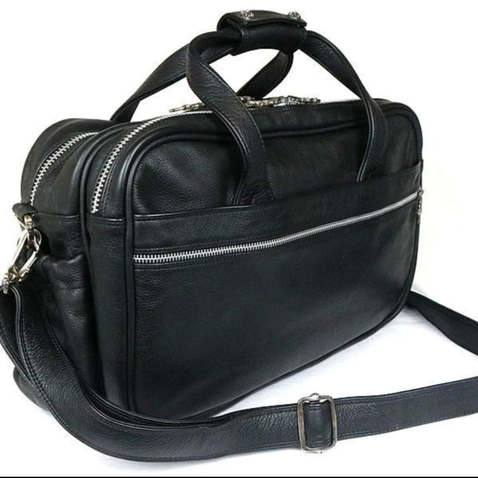 CHROME HEARTS クロムハーツ ダイパーバッグ ショルダー ダガー レザー