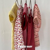 【取寄/韓国直送】A MORE 26/SM （Baby）マルチカラーボーダーTシャツ ｜夏服｜韓国子供服