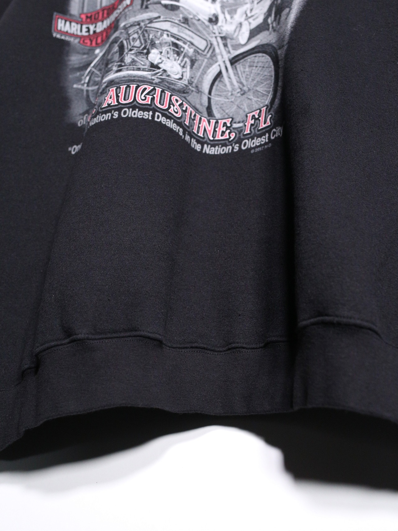 "Harley-Davidson" front and back print sweatshirt - 17