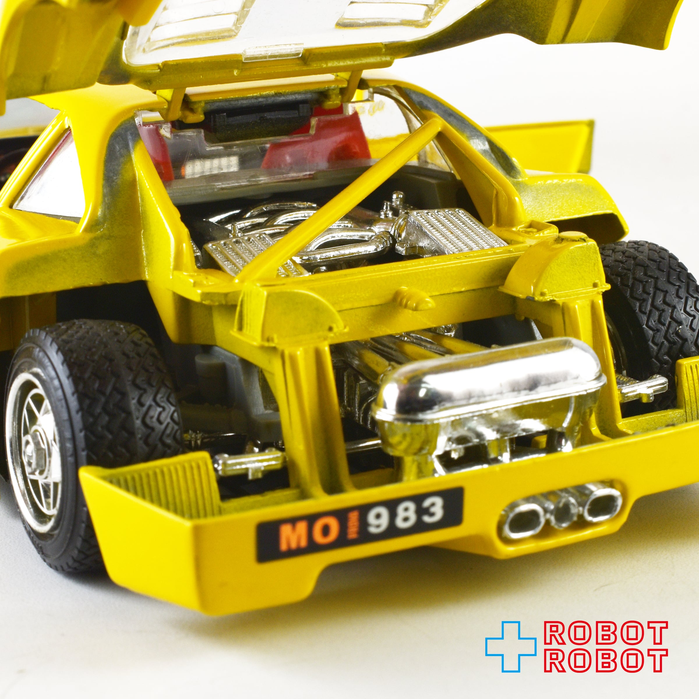 ⚫️Burago ブラーゴ フェラーリ F40 イエロー 1/24 ダイキャスト