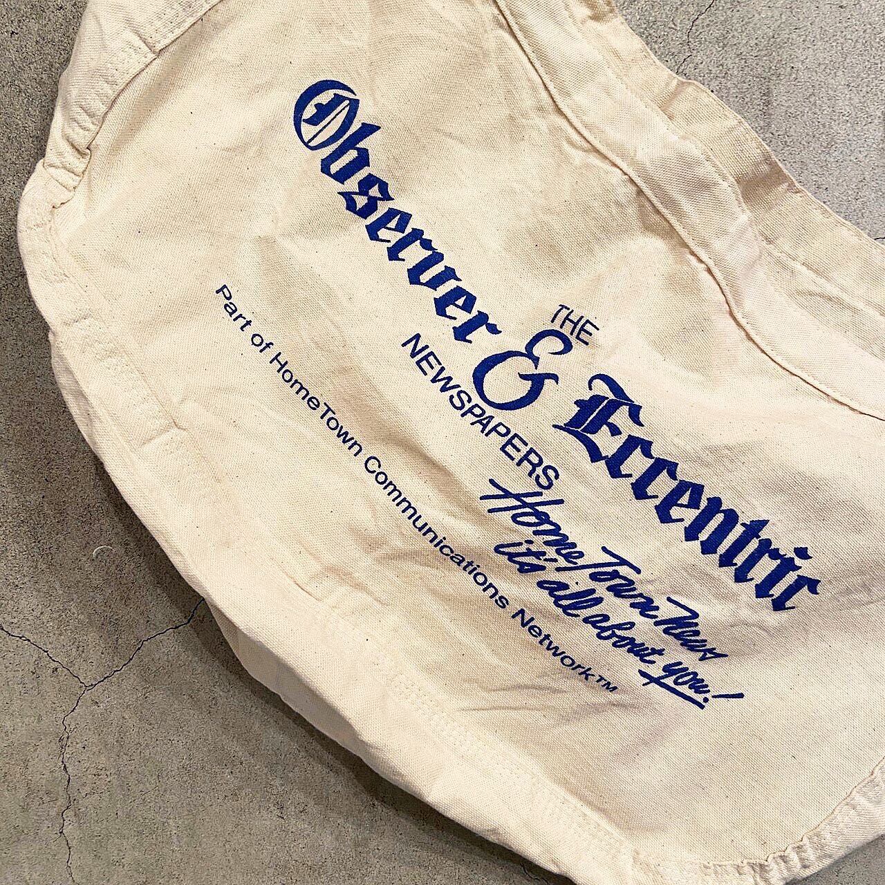 Vintage Newspaper bag | 古着屋 BOZO