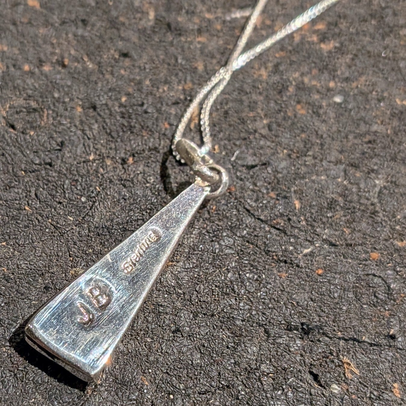 Zuni Inlay Work Top Necklace / 9800yen / Silver925 / インディアン