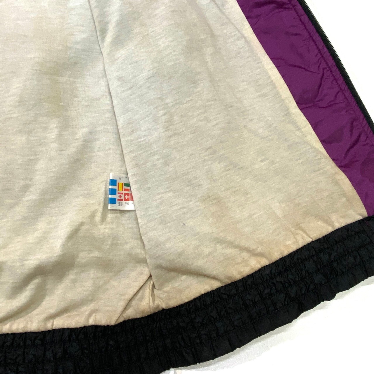80〜90年代 80s 90s 銀タグ adidas アディダス ナイロンジャケット 