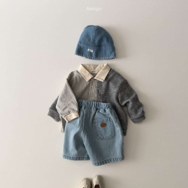 予約⌇amigo / Part 6 wide denim pants