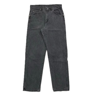 8271 Wrangler ラングラー ブラックデニムパンツ W33