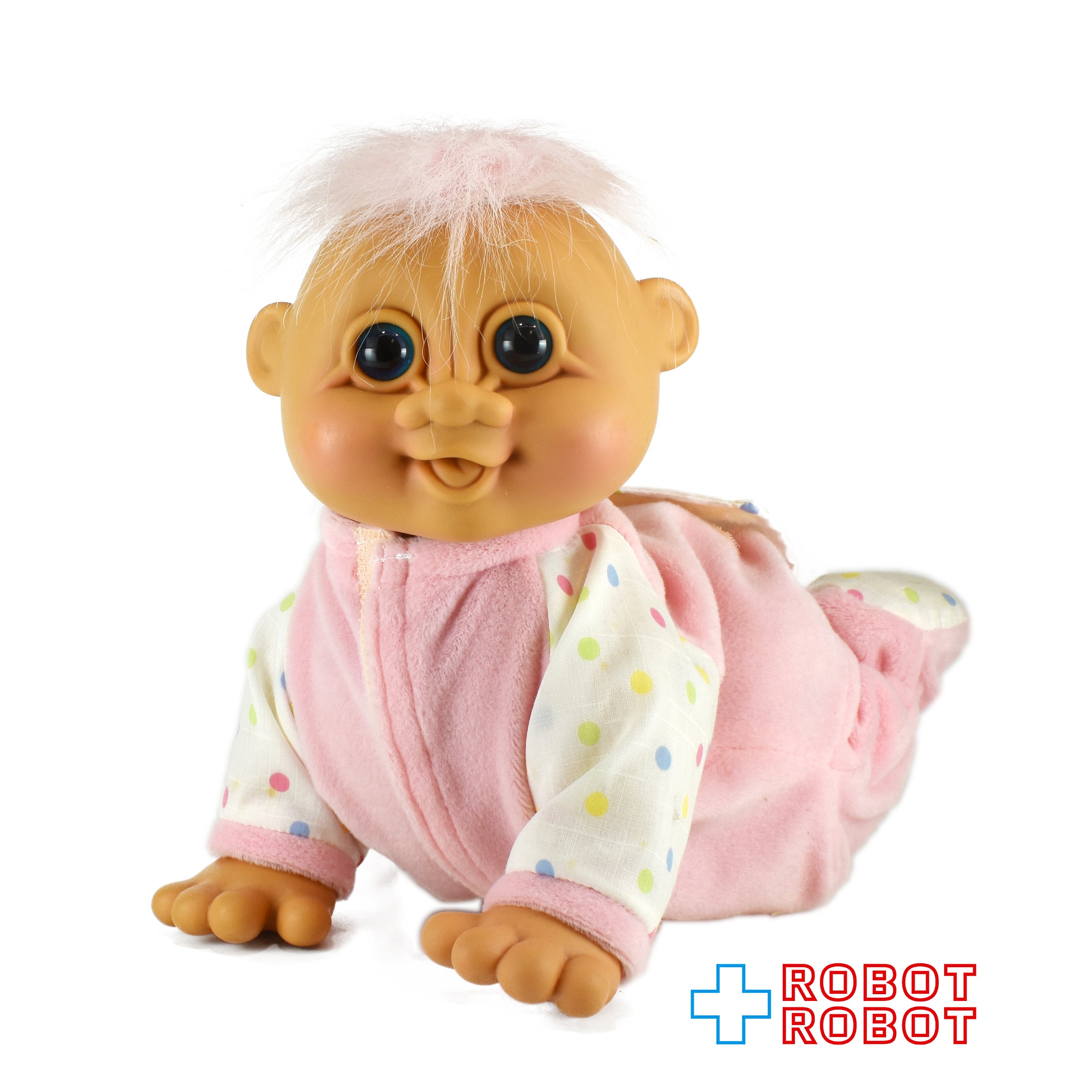 トロール ベビー ギグルス クロウリング ぬいぐるみ 箱付 ※難あり