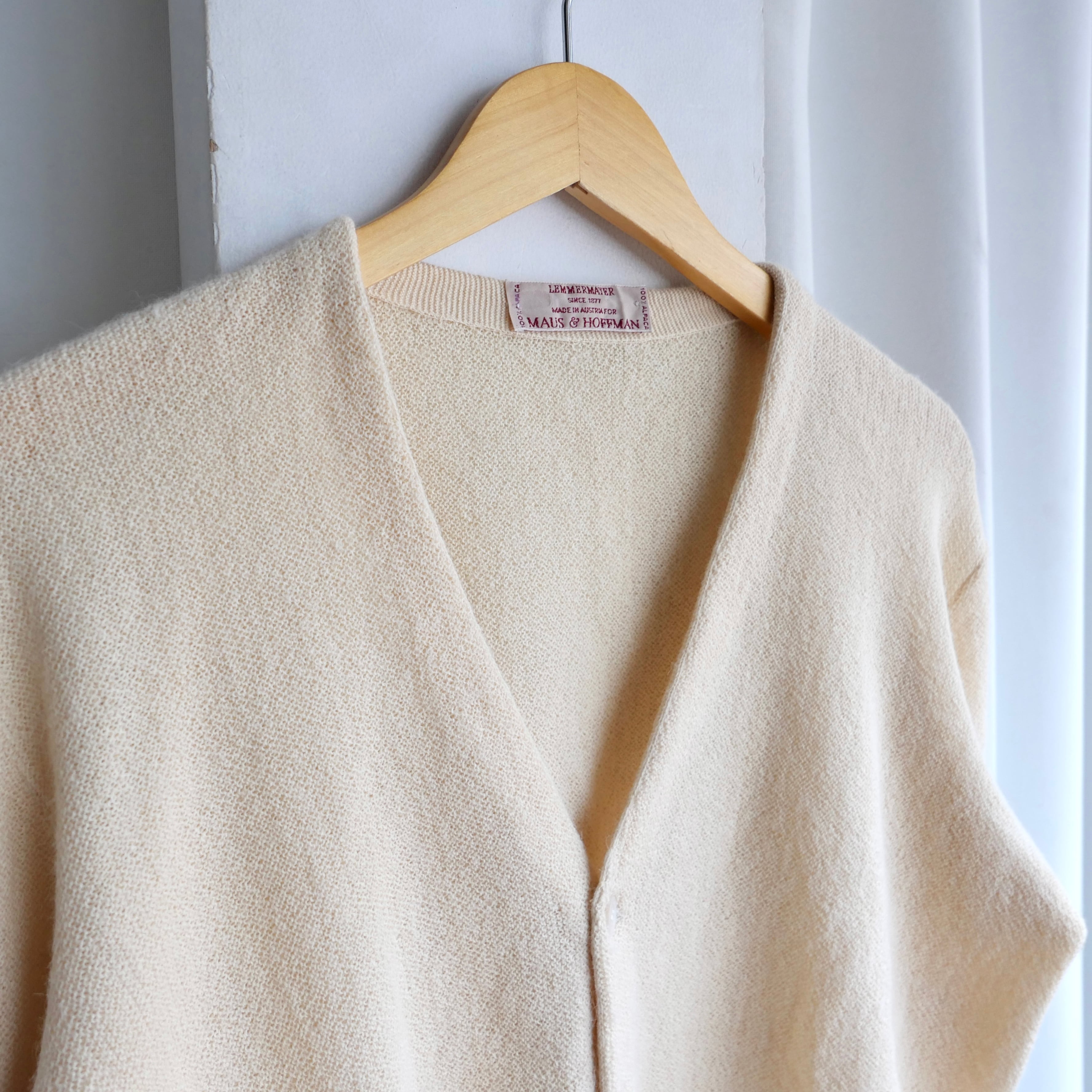 70-80s LEMMERMAYER ALPACA CARDIGAN | safarionline