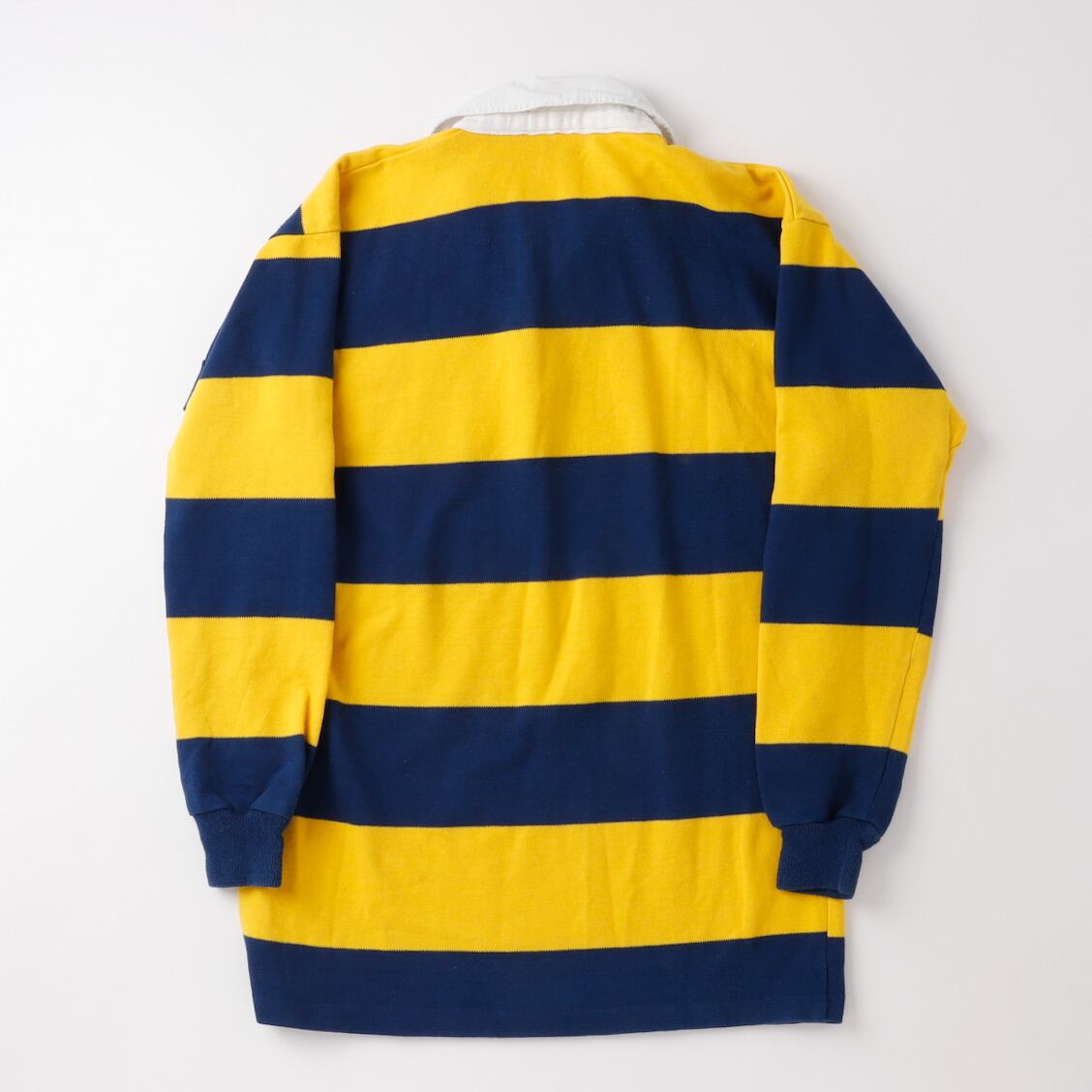 極美品】80s special vintage Collared thick long shirt rugby shirt