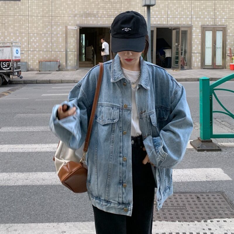 ジャケット スプリングオータムルーズ 春物 秋物 萌量不足9316657540