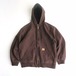 【SKECHERS】Padded Duck Hoodie Jacket Bordeaux L