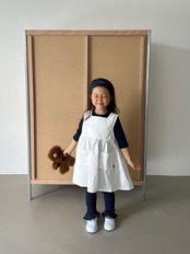 韓国子供服 / 26Autumn / cantuccistudio / ジャスワンピ―ス / 秋服 *XS~XL*