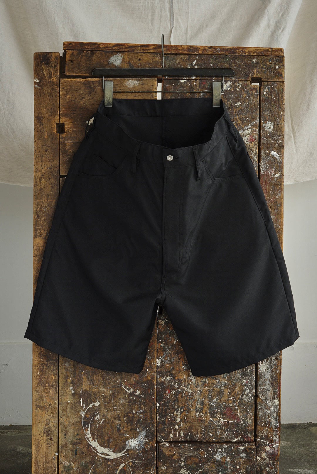 TUKI - 原田服飾研究所 - 5 POCKET SHORTS / BLACK