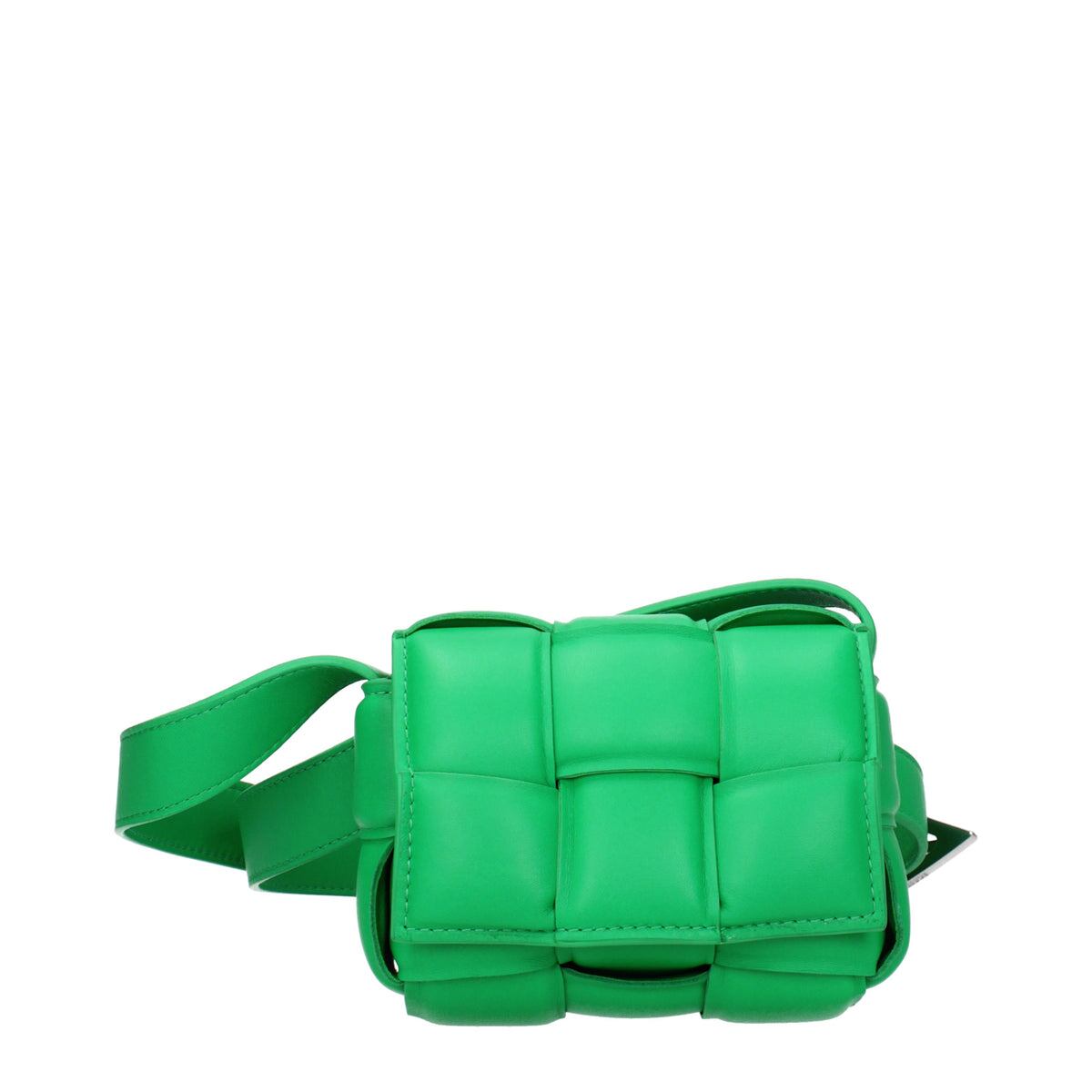 【新品】BOTTEGA VENETA ボッテガヴェネタ レディース クロスボディバッグ レザー グリーン 716648VCQR13724