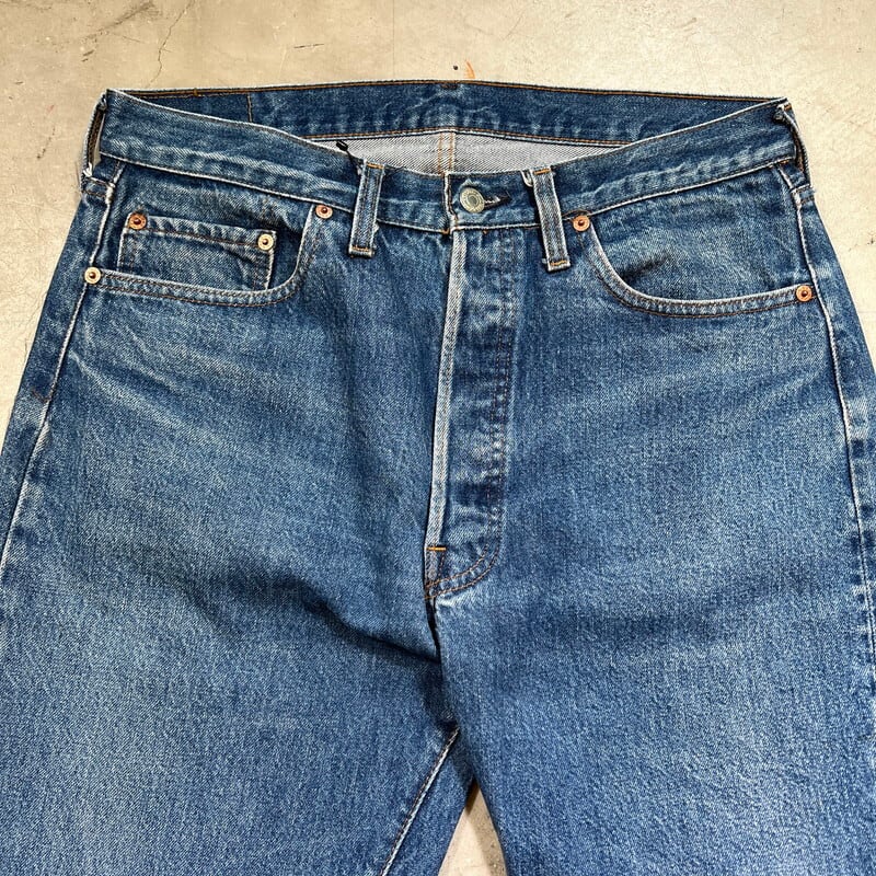 80's Levi's リーバイス 2501 デニム 赤耳 RED LINE 刻印524 内股