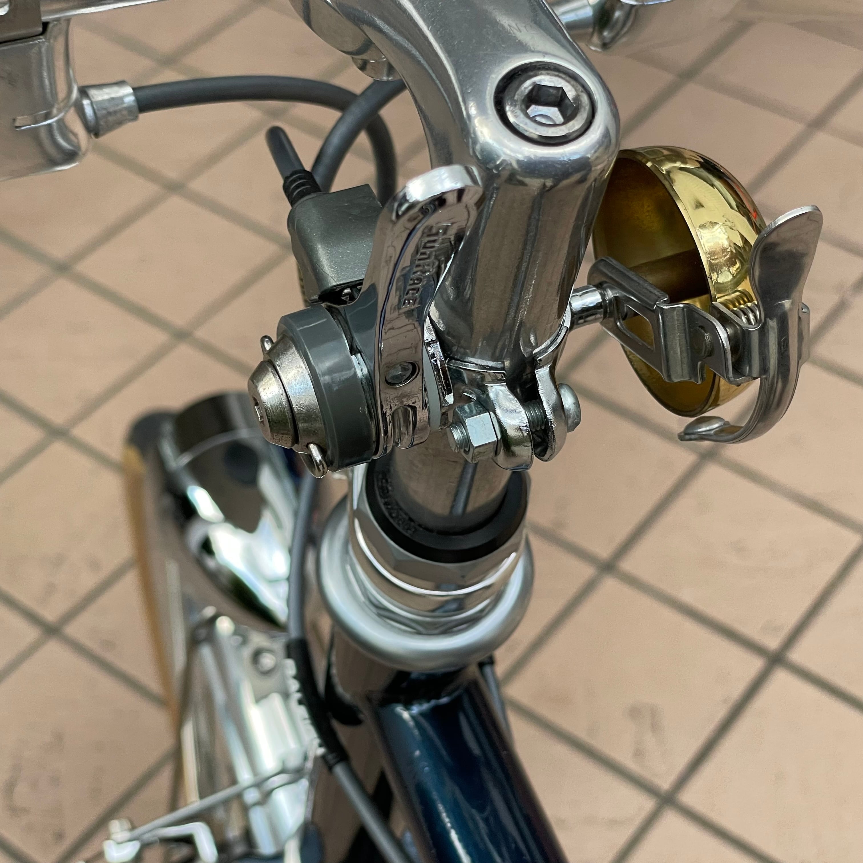 真鍮ベルXシフトレバー | 自転車工房 CYCLE MAKES