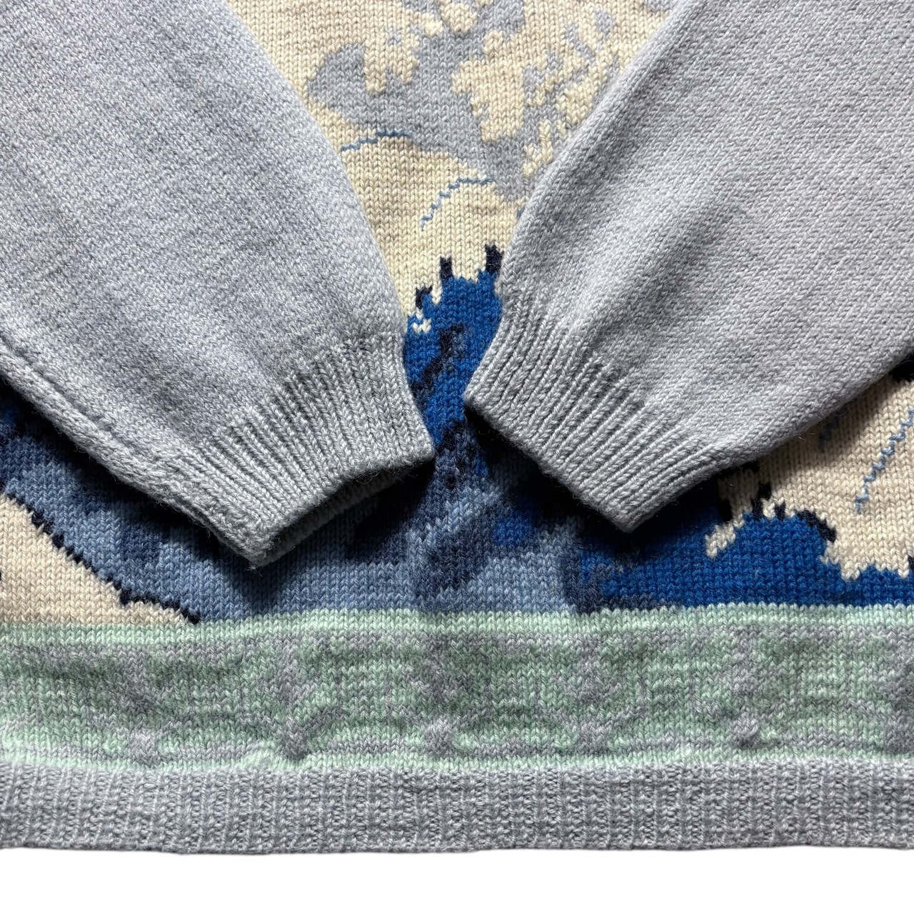 unknown vintage jacquard knit sweater