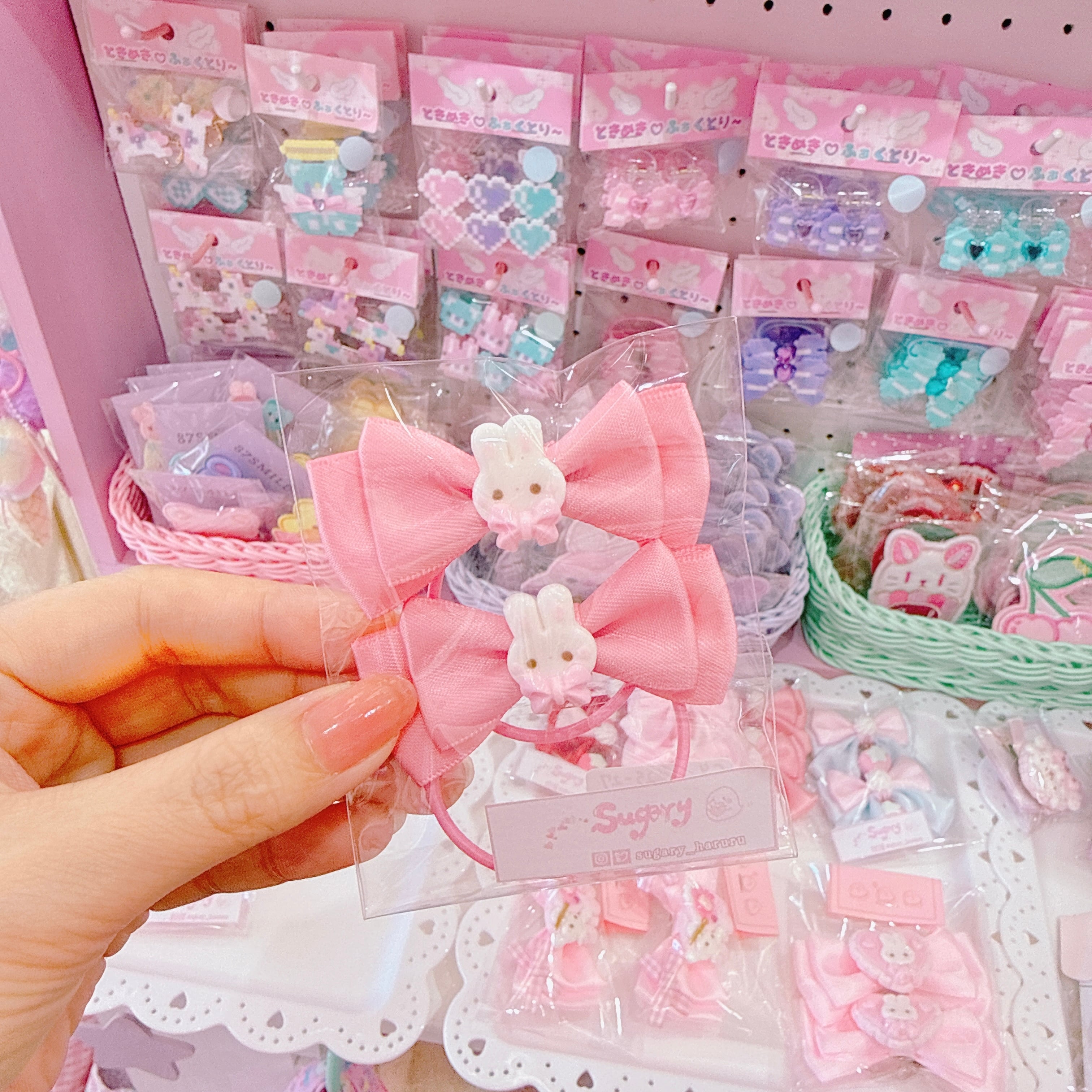 【C9】25-27ぷちリボンヘアゴムセット