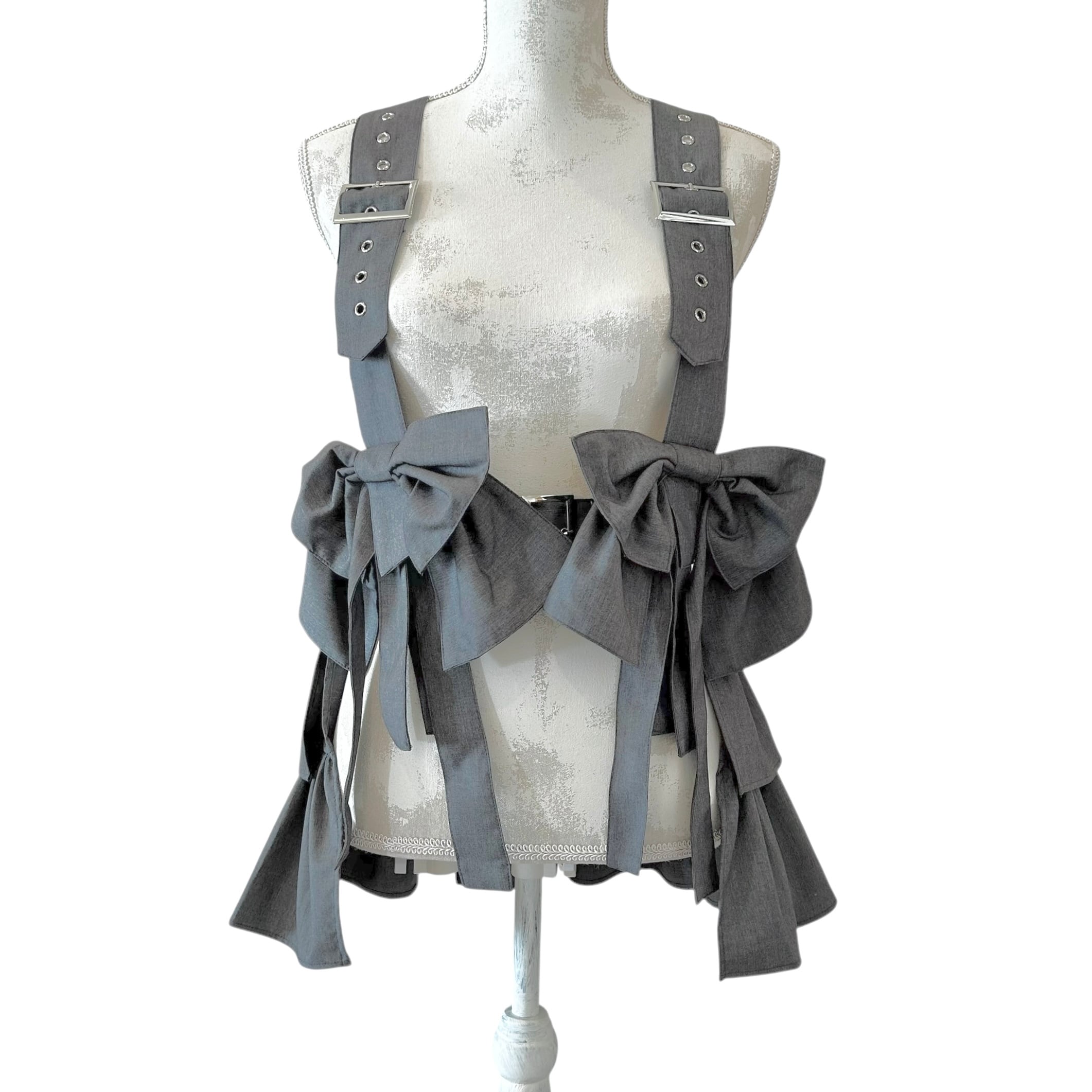 リボンハーネス GRAY | HEIHEI リボンハーネス GRAY | HEIHEI