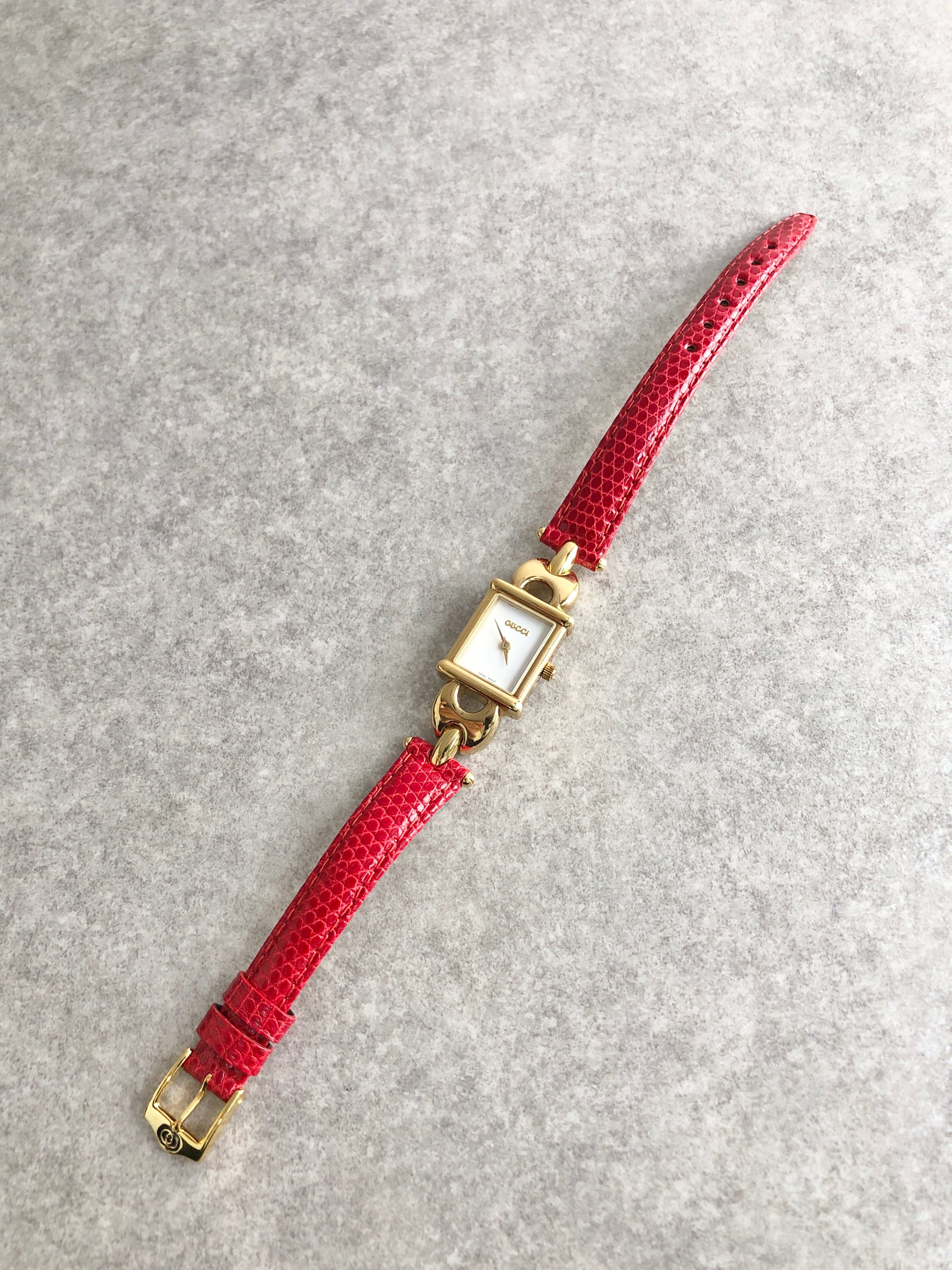 GUCCI グッチ 腕時計 ゴールド クウォーツ 1800L vintage ヴィンテージ