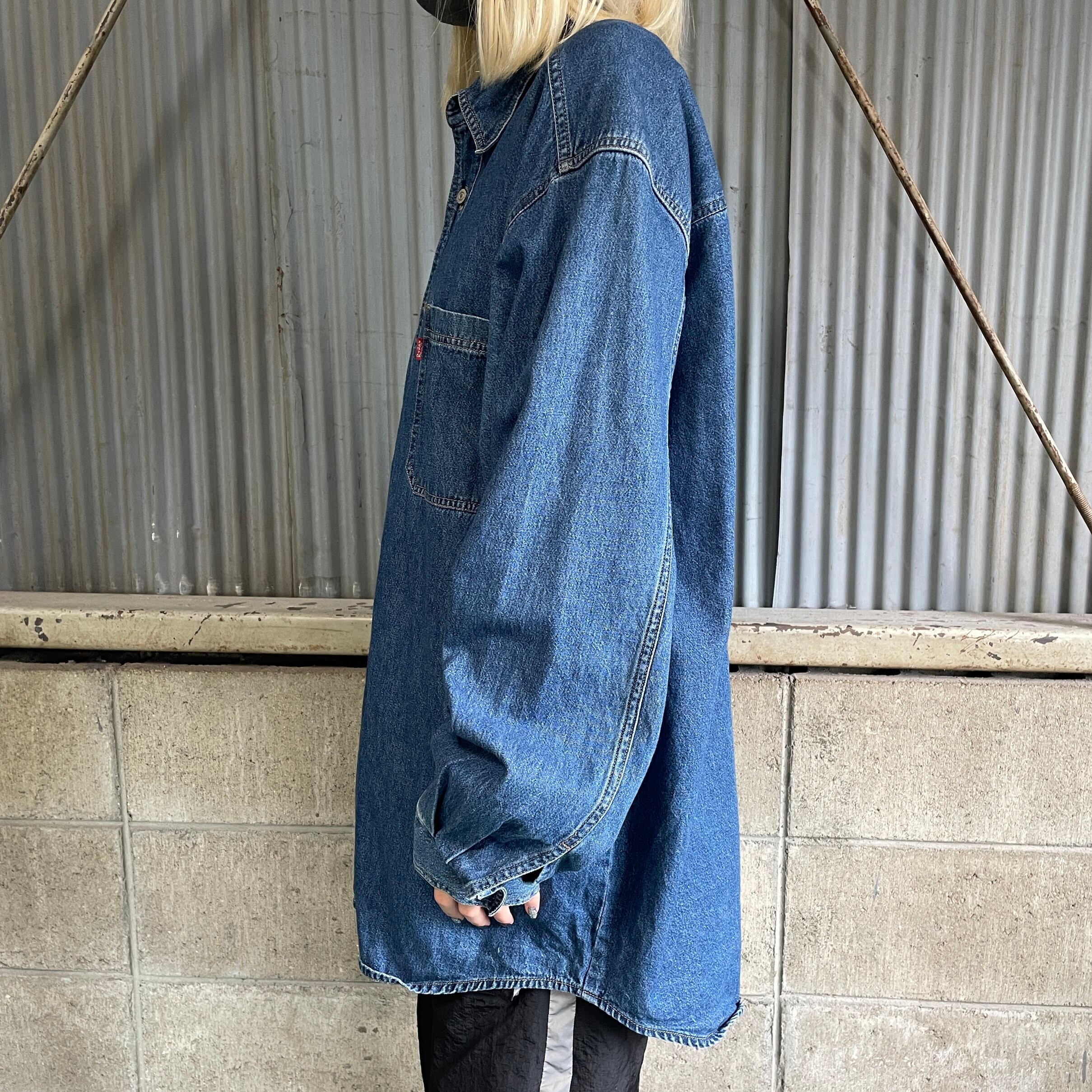 Levi's リーバイス 長袖 デニムシャツ メンズL 古着 【長袖シャツ