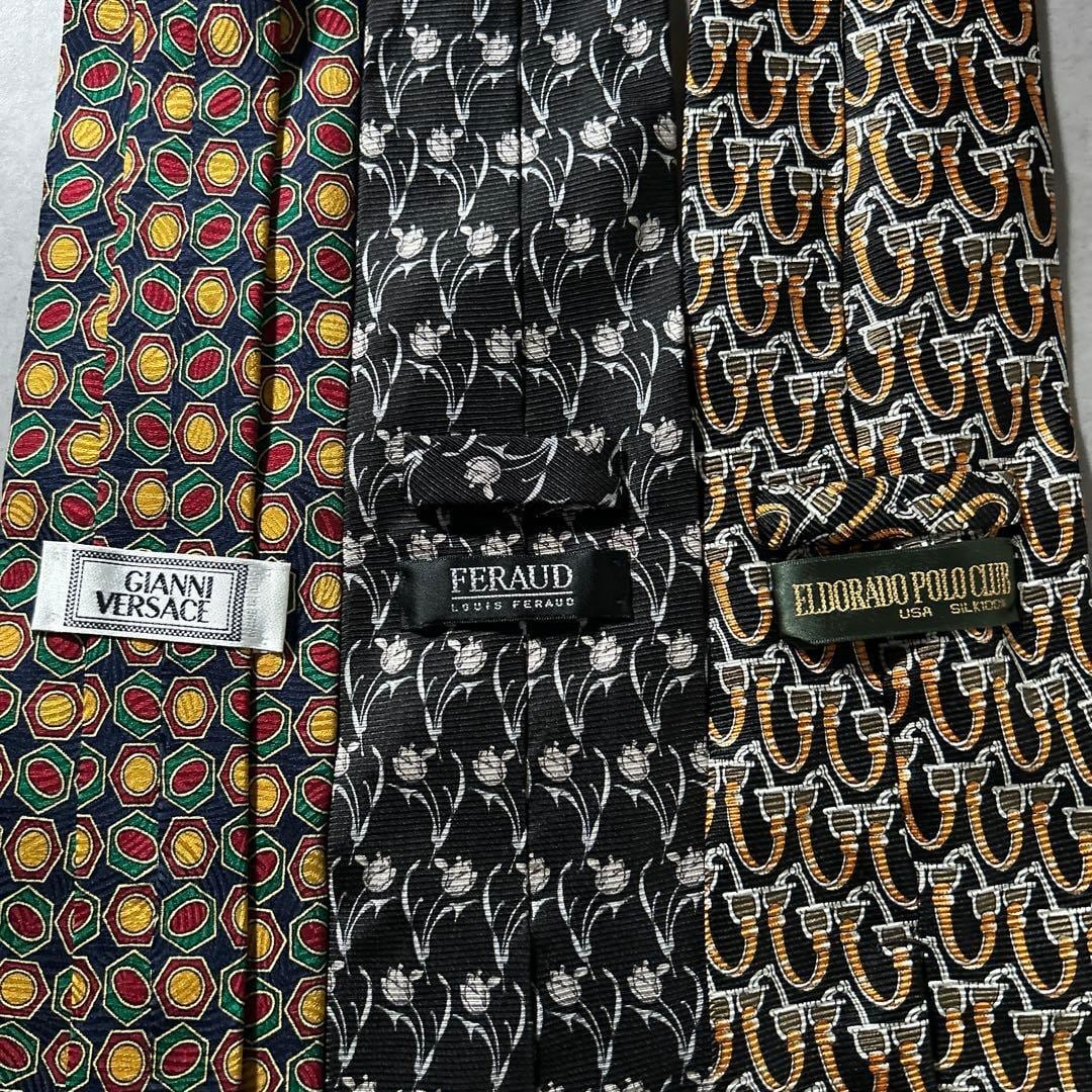 NA】ヴィンテージ セットアップ × GIANNI VERSACE ネクタイ | FACE