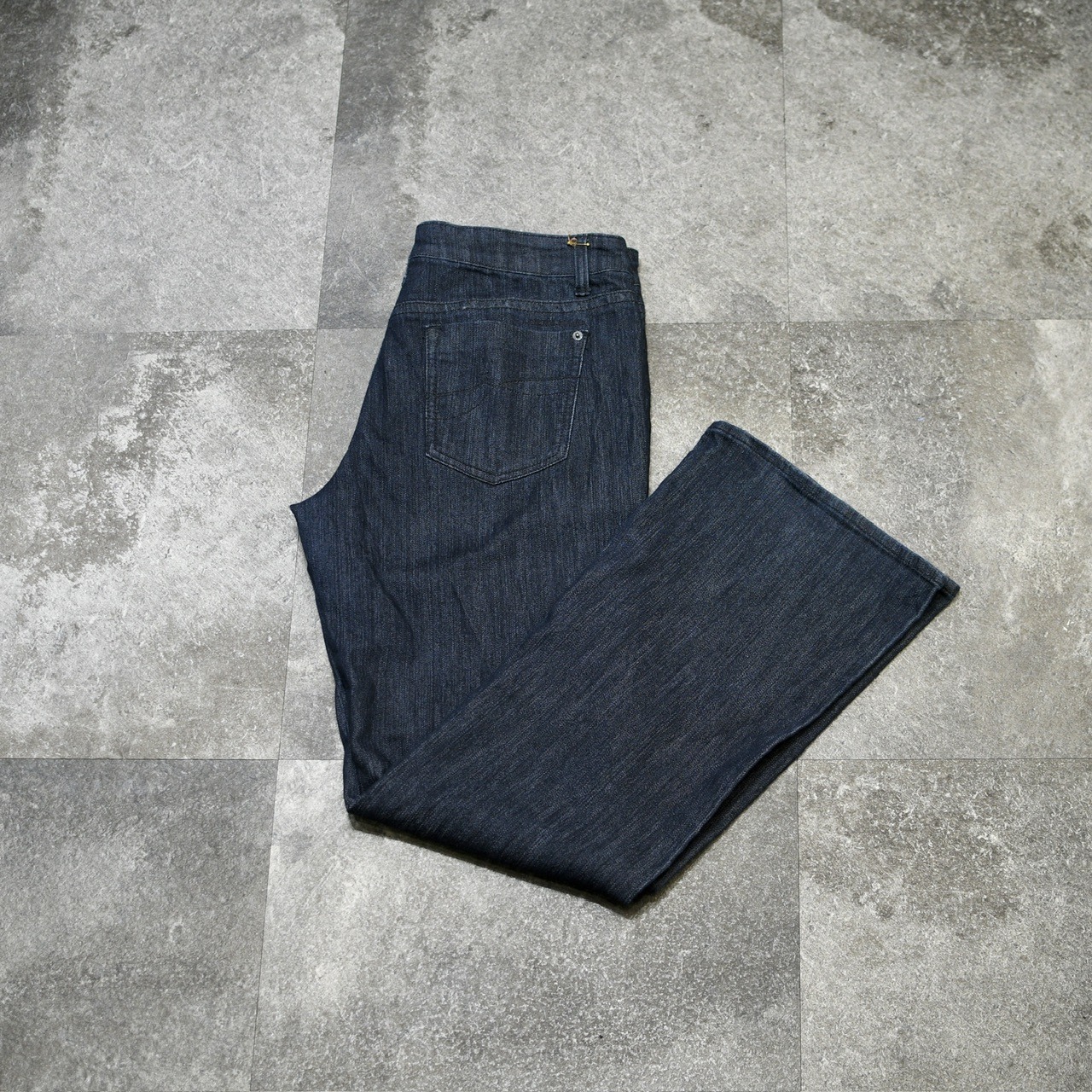 DKNY flare denim pants