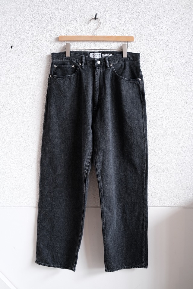ENDS and MEANS＜エンズアンドミーンズ＞Relaxed fit 5pockets denim