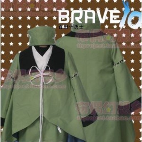 K393　BRAVE10　ブレイブ・テン　猿飛佐助　風　コスプレ衣装  cosplay　コスチューム ハロウィン　イベント