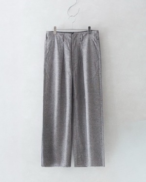 saby TUCK-BAGGY TYPE 2  - Italian Color Nep Tweed - ASH GRY