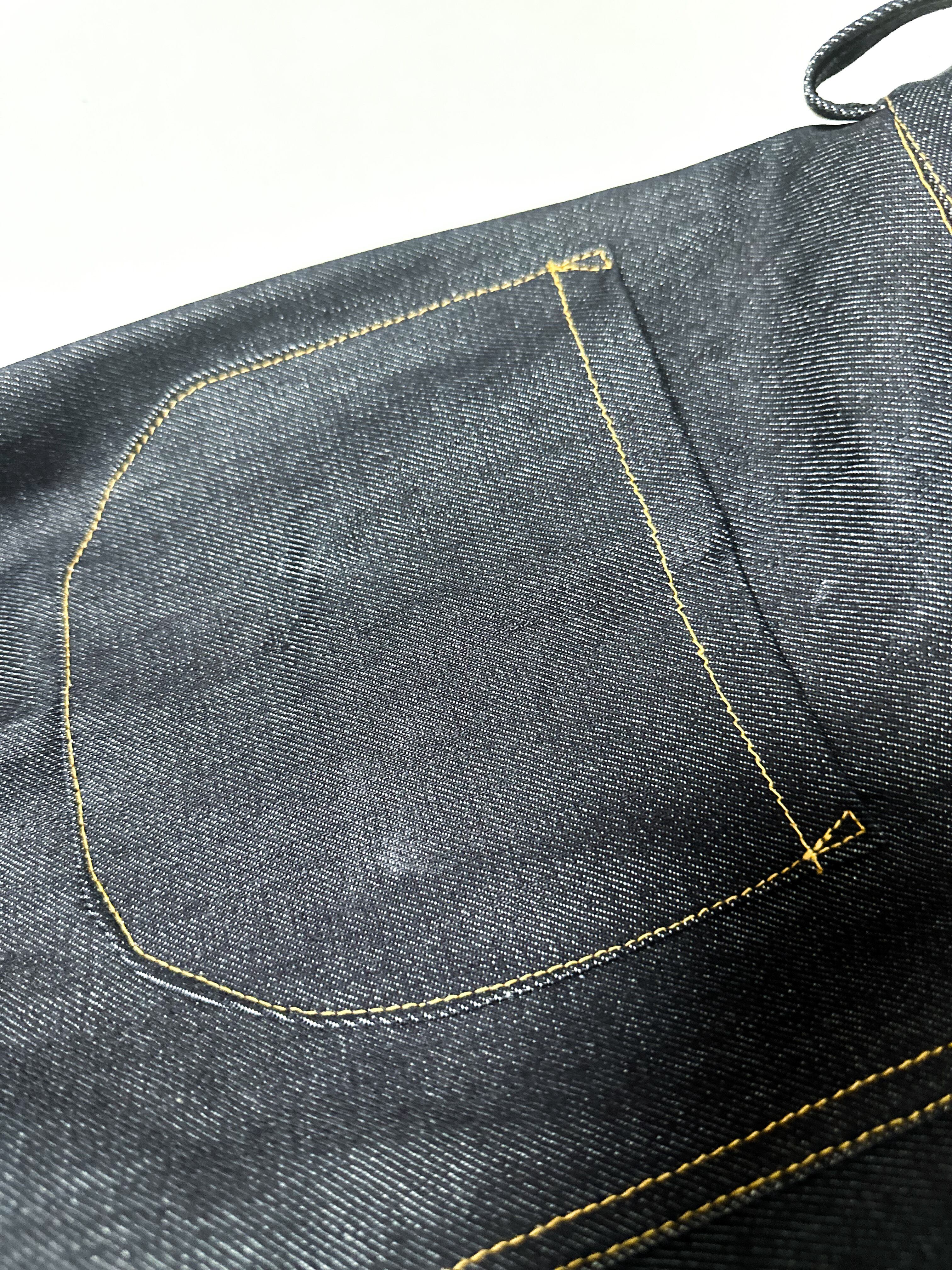UNFINISHED 岡山デニムサルエルパンツ25057 | UNFINISHED