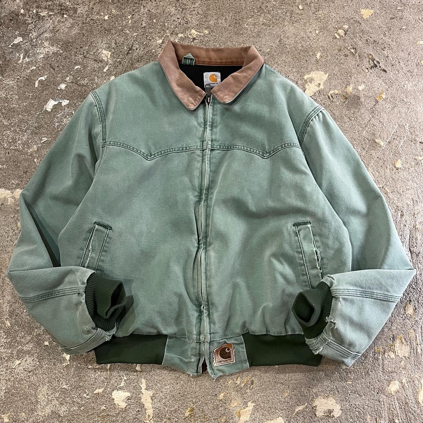 carhartt カーハート サンタフェジャケット ダックジャケット エメラルド