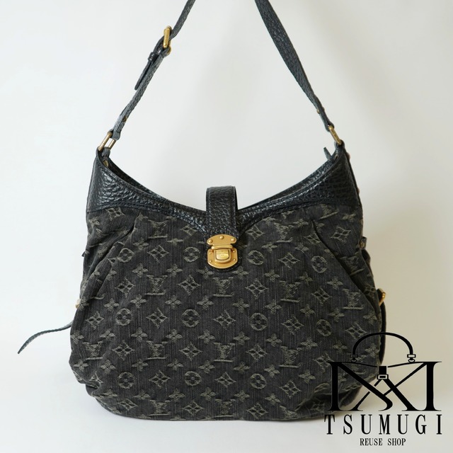 LOUIS VUITTON ルイヴィトン モノグラム デニム XS トートバッグ M95608