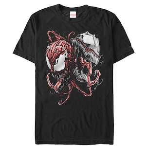 マーベル Tシャツ Marvel Carnage and Venom Black