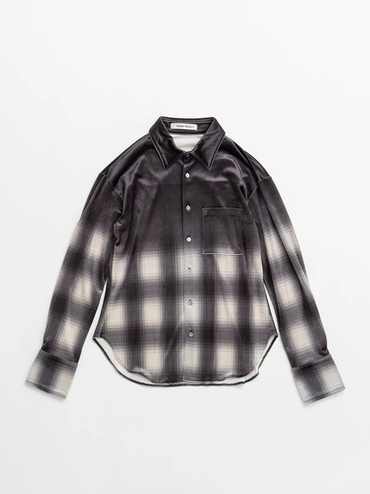 【26AW | WOMEN】PRANK PROJECT プランクプロジェクト / シャツ / Faded Check Velour Shirt 　31262315907 - 6