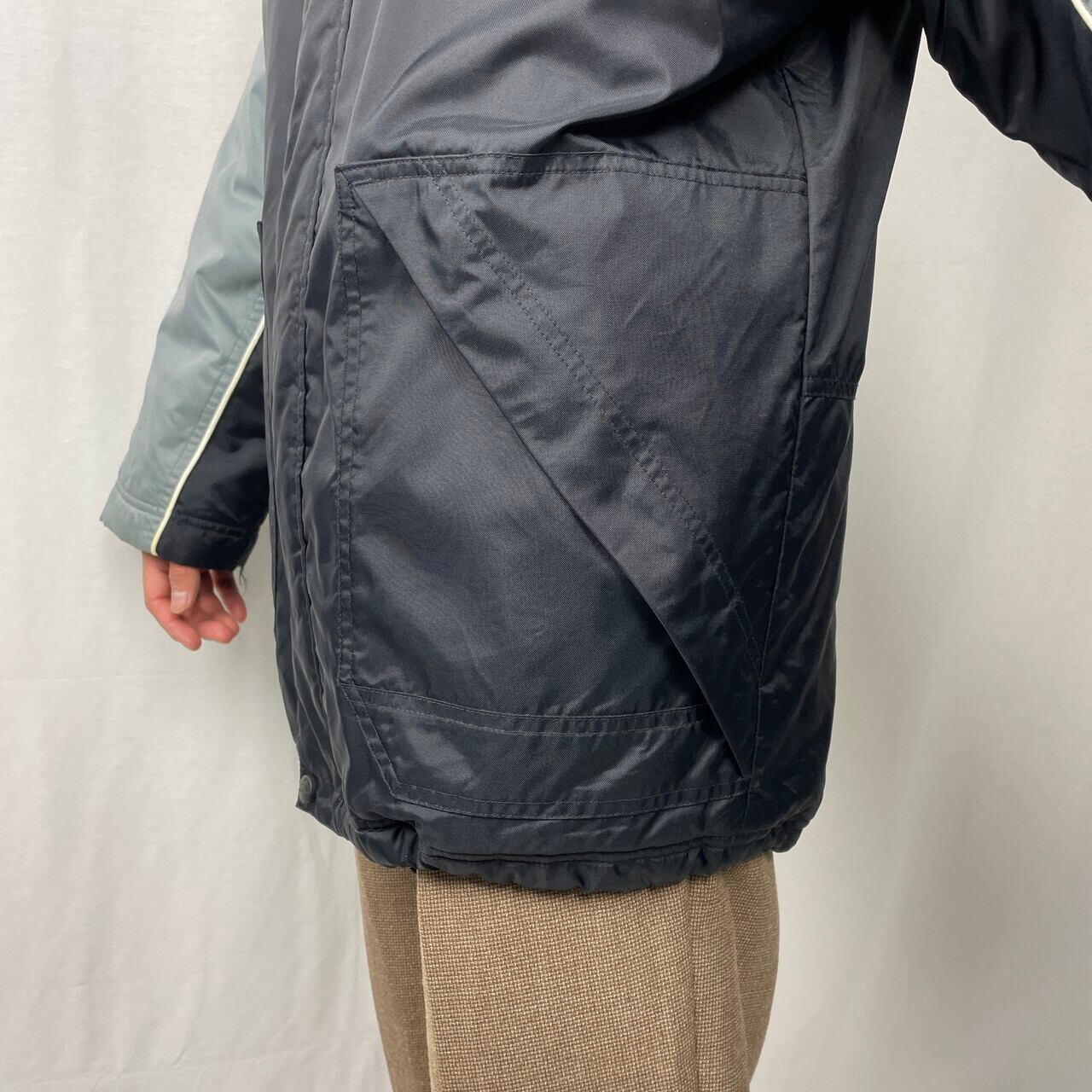 00年代 adidas アディダス ナイロンジャケット 中綿入り メンズL相当