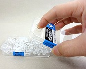 コクヨ(KOKUYO) プラスチック画鋲 ダルマタイプ 透明 カヒ-25T