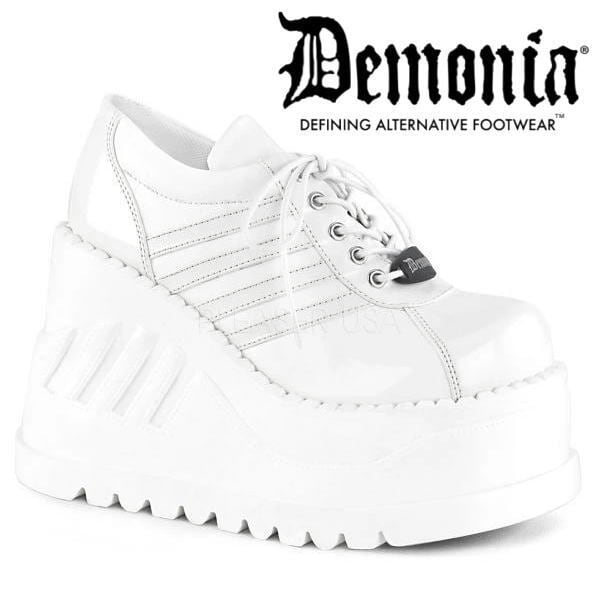サイズ交換OK】Demonia（デモニア）正規保証品 厚底 スニーカー 白 ...