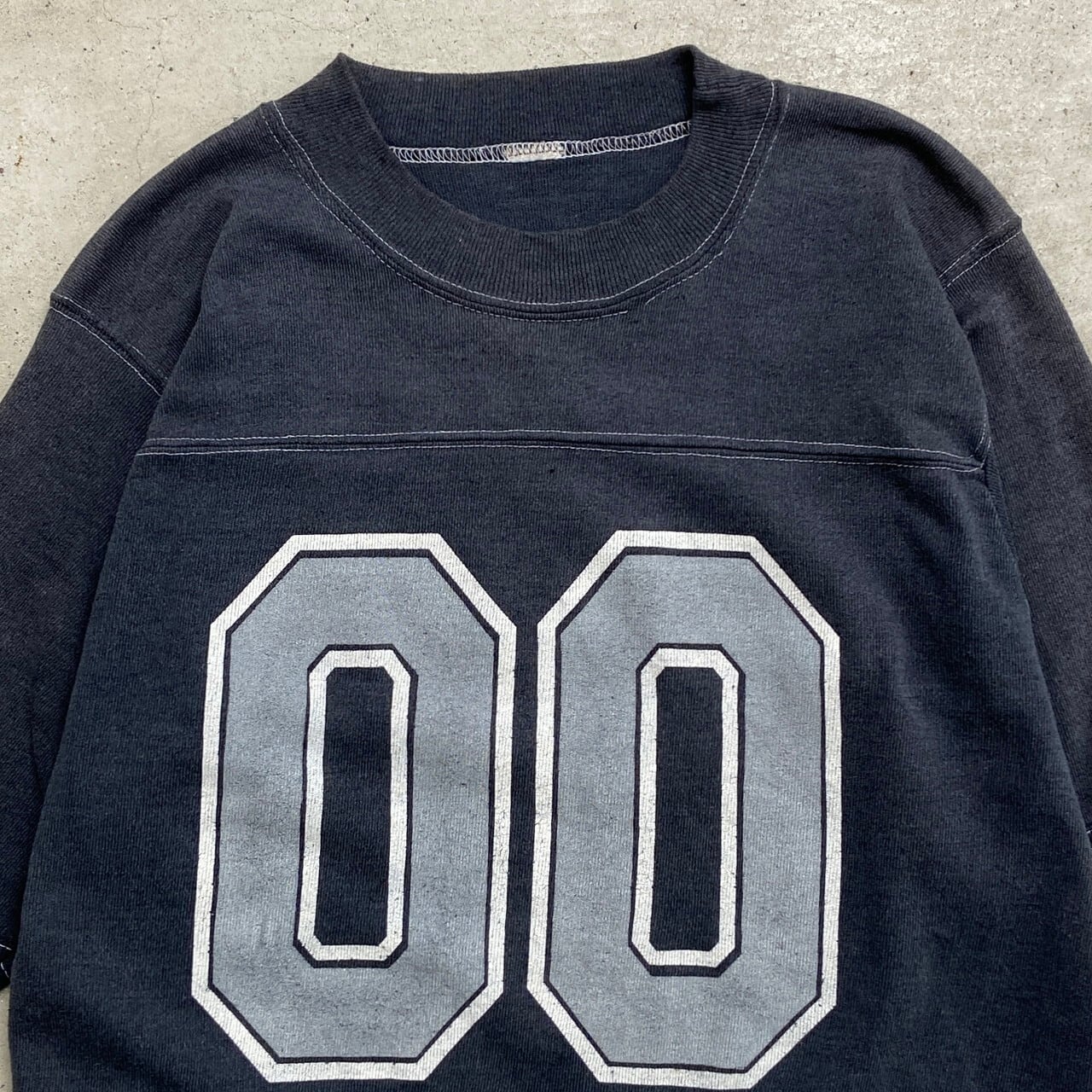 80年代 UNKNOWN フットボールTシャツ ナンバリング メンズXS相当