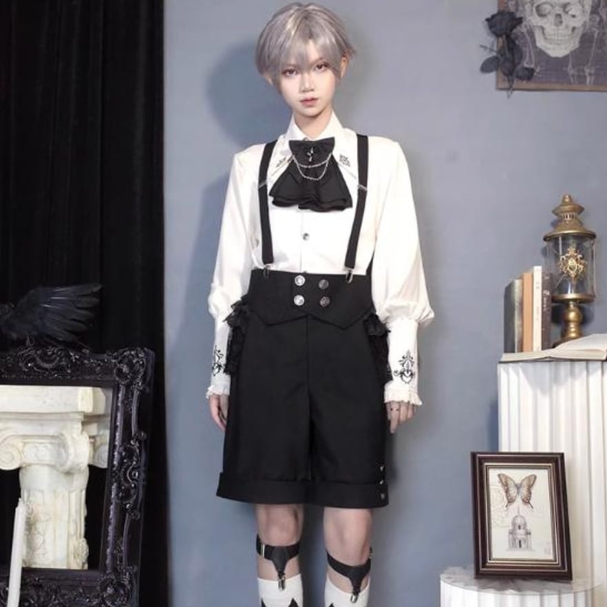 ご予約商品 王子系 皇子系ロリィタ 少年装 CastleToo ハーフパンツ
