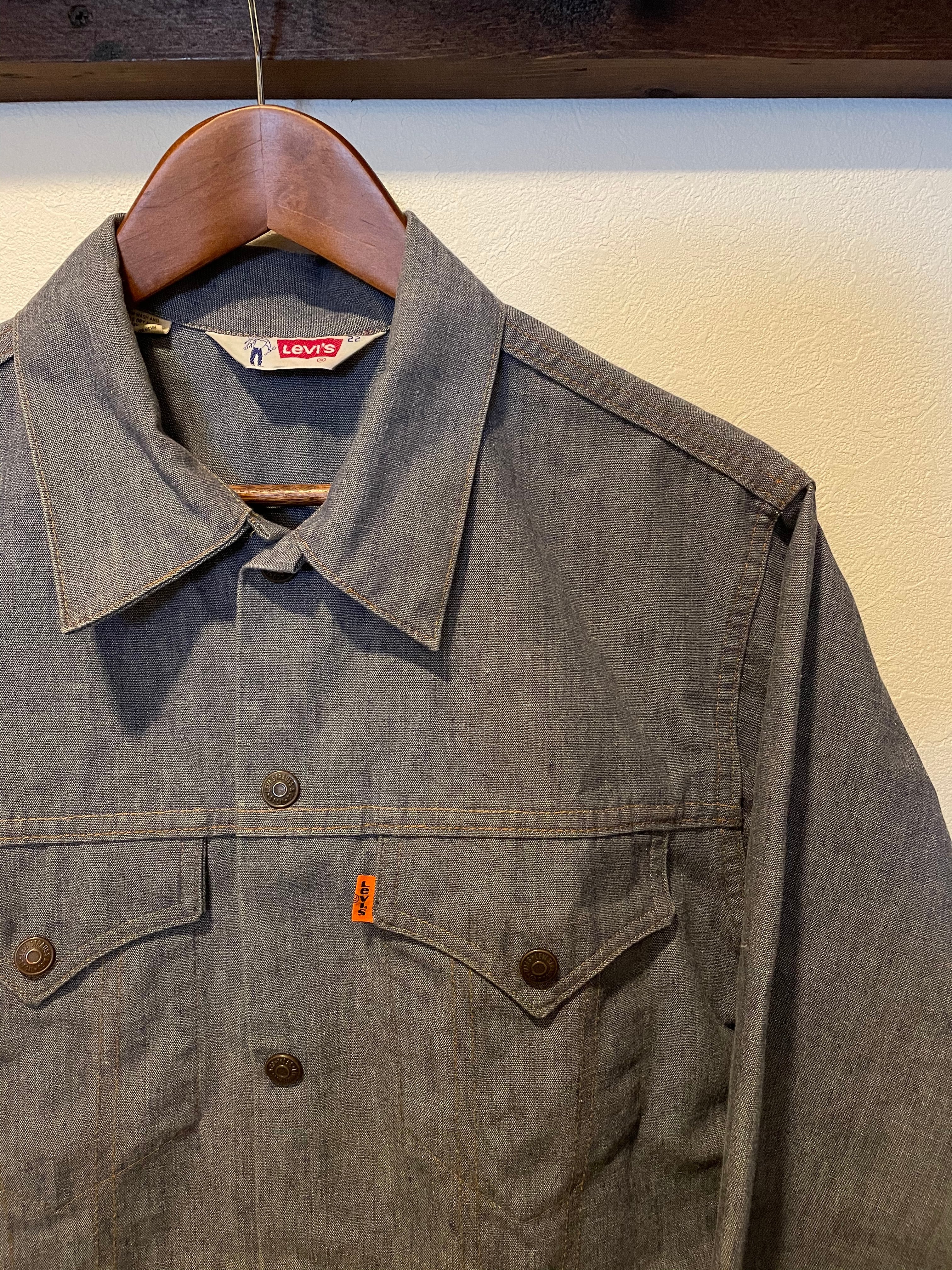 70年代 vintage Levi's リーバイス 70705 デニムジャケット Gジャン