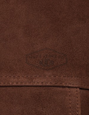 Nudie jeans ヌーディージーンズ  2022spring collection Robby Nubuck Dark Brown Gジャン