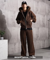 ◆コーデュロイ ワイドストレートパンツ◆lf-25104