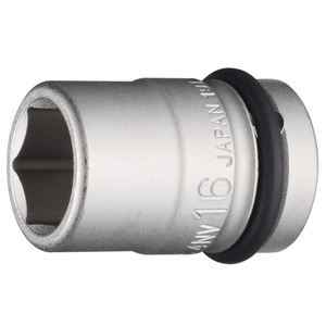 【新着特価】トネ(TONE) インパクト用ソケット HP4NV-16 差込角12.7mm(1/2) 二面幅16mm