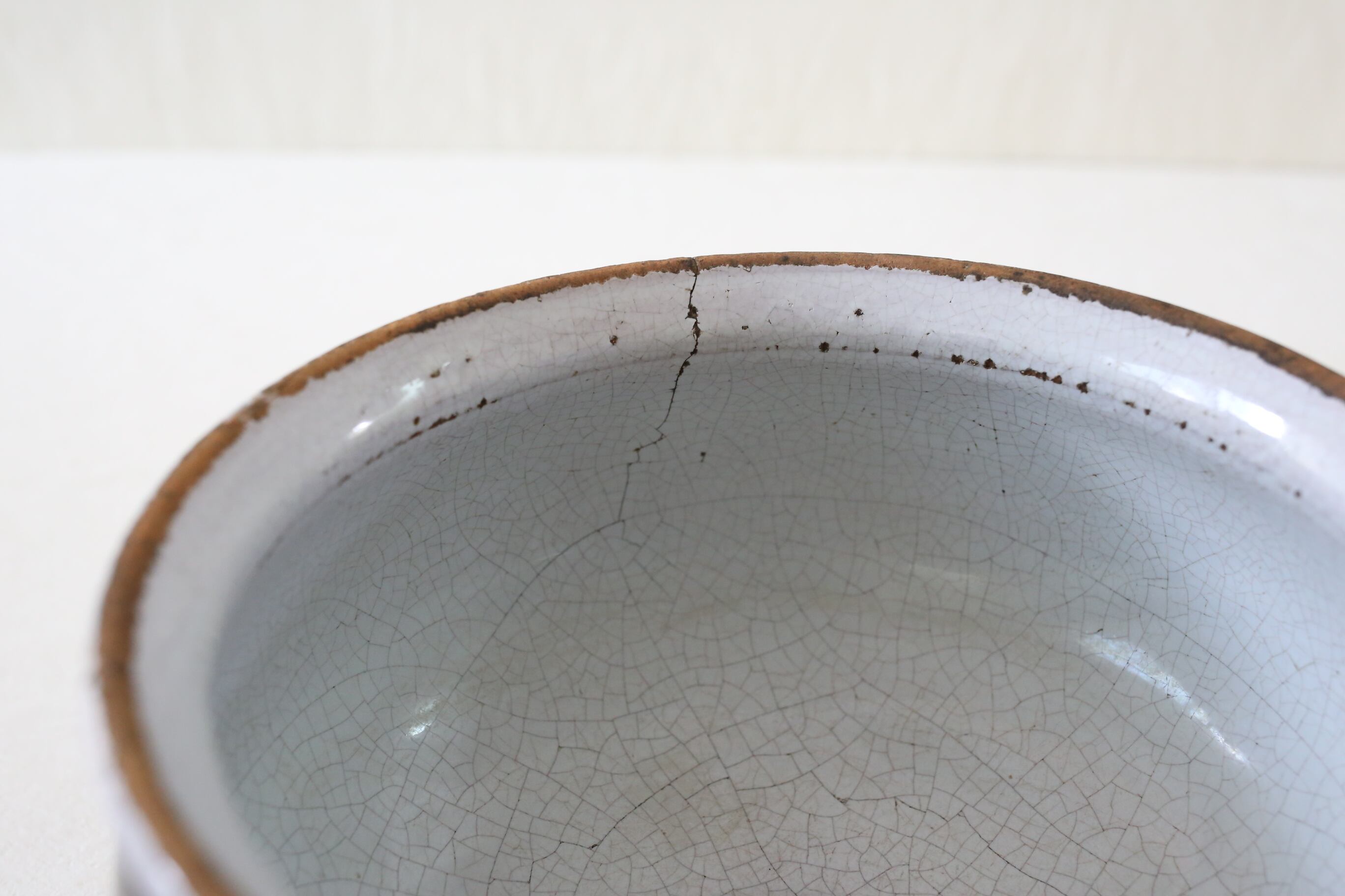 フランス アンティーク キュノワール スーピエール フランス アンティーク キュノワール 『Cul Noir』 無地 ボウル