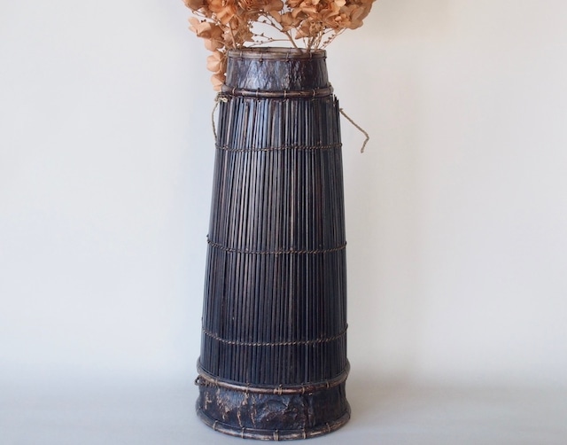 INDONESIA - OLD BAMBOO FISH BASKET