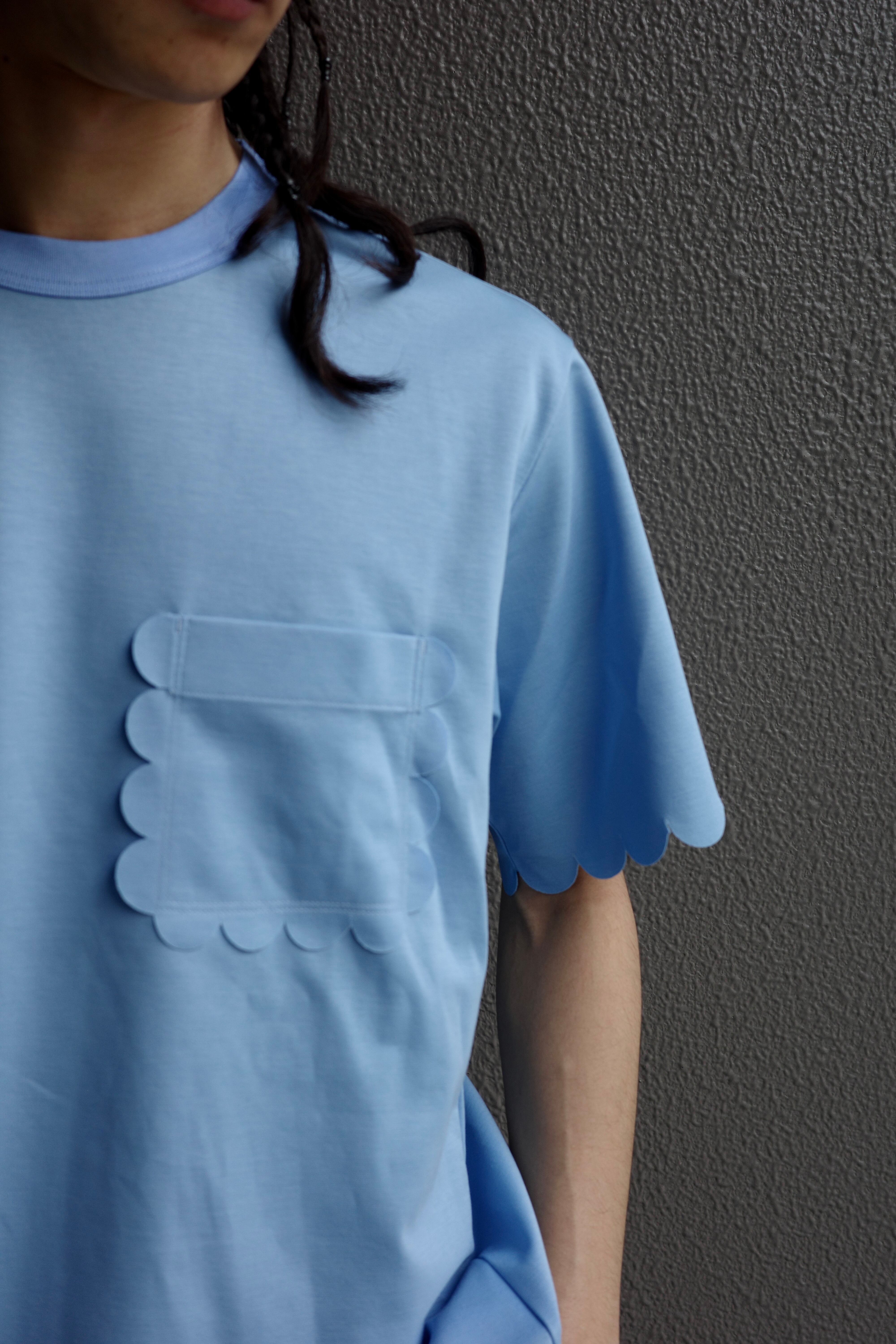 TSTS【SPEECH BUBBLES POCKET T-SHIRT -SAX BLUE-】 | lloomm