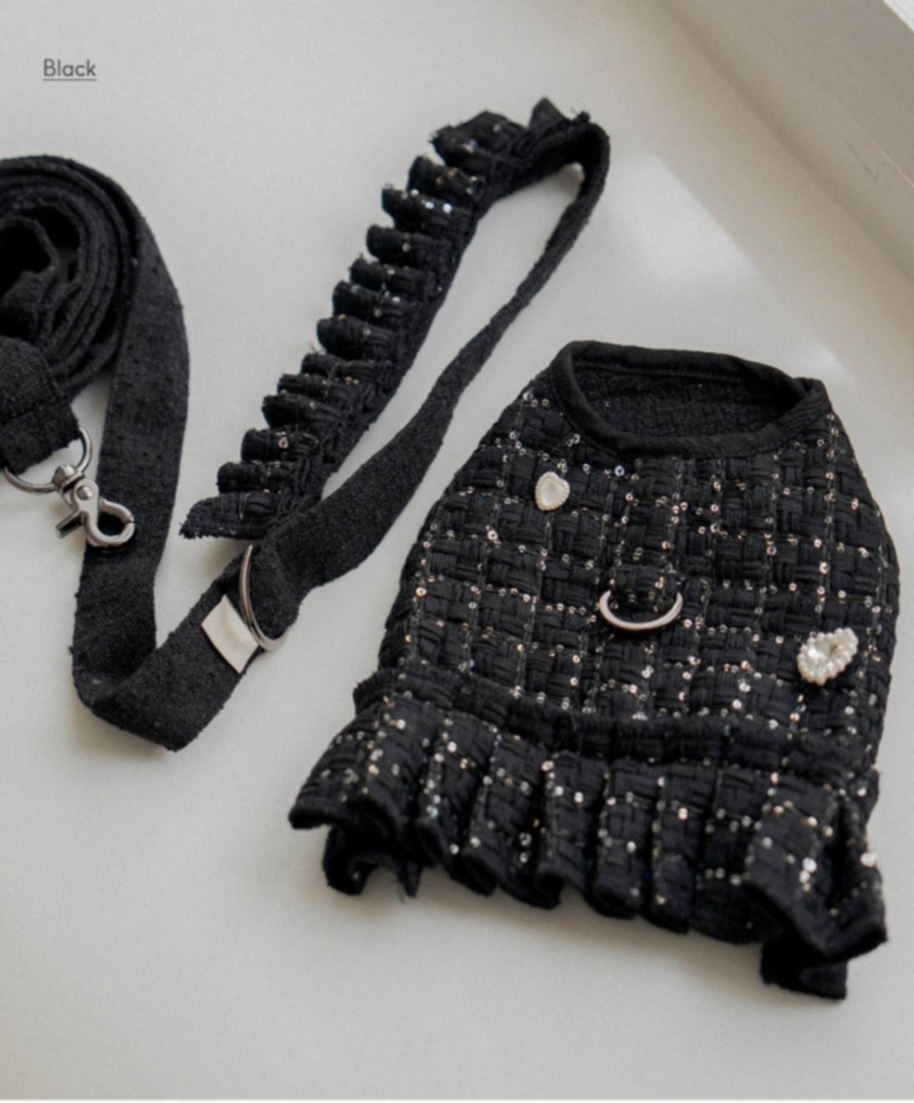 予約【pecoramou select】Twinkle harness＋leadset