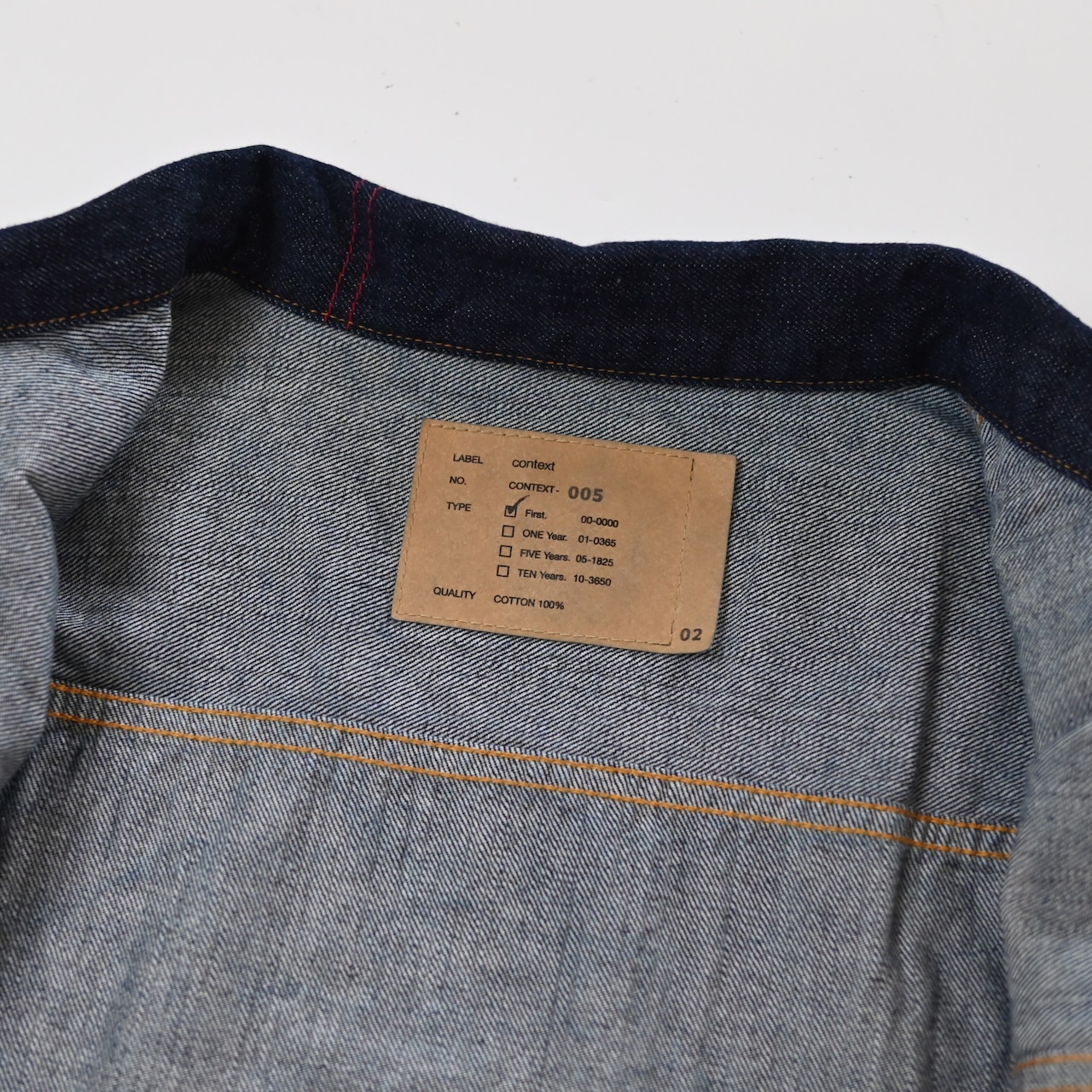 ANACHRONORM / FRONT TUCK DENIM JACKET