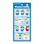 【ロット販売】【10入】クレヨンしんちゃんプラスチックモデル風シール 幼稚園(6019132)